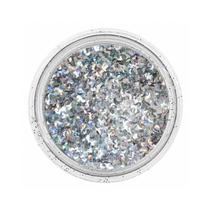 Glitter Em Flocos Lua De Prata Ag 100G