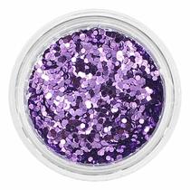 Glitter encapsular lilás 30 decoração unhas nail art