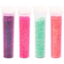 Glitter Fino Shaker Pastel BRW Blister com 4 cores 7g cada