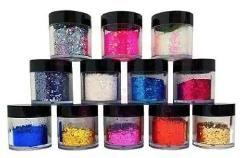 Glitter Flocado Importado em Pote - Cores Sortidas