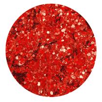 Glitter Flocado Vermelho Holo 3g