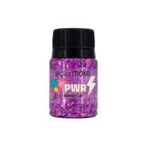 Glitter Gel Glow Power Roxo Colormake 35G