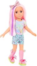 Glitter Girls Dolls by Battat Posable 14-inch Doll Nixie com extensão de cabelo &amp cabelo bow, grampos de cabelo e roupa colorida brinquedos, roupas e acessórios para crianças de 3 anos ou mais