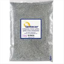 Glitter Lantecor prata 100g