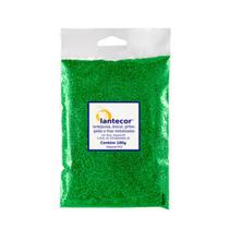 Glitter Lantecor verde 100g