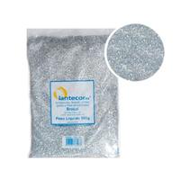 Glitter Metalizada Prata Tinta De Parede 500gr