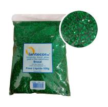 Glitter Metalizado Verde 200 Tinta De Parede 500gr