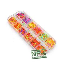 Glitter mix com borboleta para unhas decoradas encapsuladas