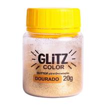 Glitter P/ Decoracao Dourado 20g Fab