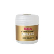 Glitter P/ Decoracao Ouro Brilhante 5g Mago
