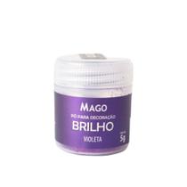 Glitter P/ Decoracao Violeta 5g Mago