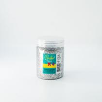 Glitter para Balões Brilho Poliéster 100 g - Ref. 7064 - Prata - 1 unidade - - Rizzo