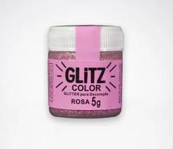 Glitter Para Decoracao 5g Fab Rosa