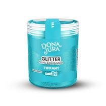 Glitter Para Decoração Azul Turquesa Holográfico 5g Dona Jura Glitter Para Decoração Azul Turquesa Holográfico 5g Dona Jura