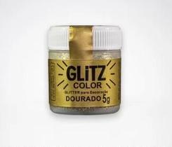 Glitter Para Decoracao Dourado 5g Fab