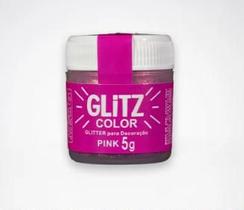 Glitter Para Decoracao Pink 5g Fab