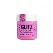 Glitter Para Decoração Rosa Candy 5g FAB
