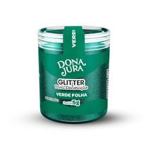 Glitter Para Decoração Verde Folha 5g Dona Jura Glitter Para Decoração Verde Folha 5g Dona Jura
