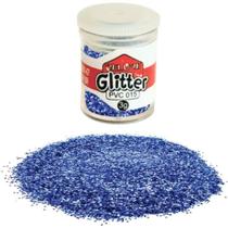 Glitter PVC Azul Royal Pote 3g. 12unid - Honey