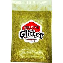Glitter Pvc Ouro Brilho 100G. Honey Unidade Glitter Pvc Ouro Brilho 100G. Honey Unidade