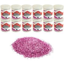Glitter PVC Rosa Potes 3G. Glitter PVC Rosa Potes 3G.