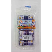 Glitter PVC Roxo 3G Pacote com 12 Unidades para Artesanato Glitter PVC Roxo 3G Pacote com 12 Unidades para Artesanato