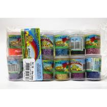 Glitter PVC Sortido Potes 3G. Glitter PVC Sortido Potes 3G.
