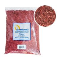 Glitter Pvc Tinta de Parede Pó Brilho Vermelho 500gr