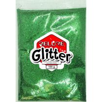 Glitter PVC Verde Bandeira 100G