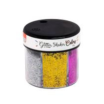 Glitter Shaker Colors BRW Glitter 60g com 6 Cores GL0402