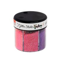 Glitter Shaker Fashion BRW Glitter 60g com 6 Cores GL0401