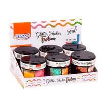 Glitter Shaker Fasion 6 cores - 60g - BRW