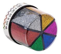 Glitter Shaker Linha Soul Artesanato Escolar Scrap 60g Cores - Brw