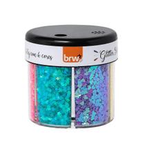 Glitter Shaker Neon BRW Pote com 60g com 6 cores