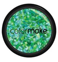 Glitter Shine Diamante Mix Duplaface ul Verde Colormake 2G