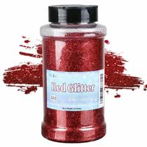 Glitter TORC Red Fine Glitter em pó 454g/16oz para artesanato