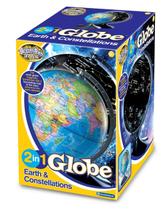 Globe Brainstorm Toys 2 em 1 Terra e constelações