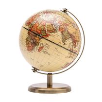 Globe Exerz Antique de 14 cm de diâmetro com mapa moderno