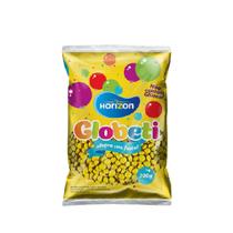 Globeti confeitos de chocolate 300g AMARELO - Horizon Globeti confeitos de chocolate 300g AMARELO - Horizon