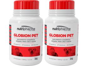 Globion Pet 30 Comprimidos - Nutripharme - 2 Unidades