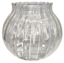 Globo Bola Americana Canelada Incolor P/ Abajures e lustres