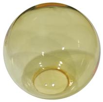 Globo Bolinha de Primeira Vidro Âmbar Liso Sem Colar 03x08 Globo Bolinha de Primeira Vidro Âmbar Liso Sem Colar 03x08