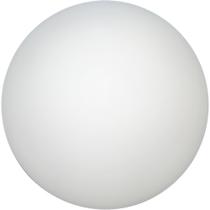 Globo Bolinha Vidro Branco Leitoso Fosco Sem Colar 03x08
