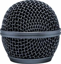 Globo Cabeça Para Microfone Shure Globo Metalico Para Sm58 Cor Prateado