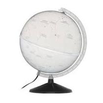 Globo celeste 21cm cielo led branco base preta 313109 Globo celeste 21cm cielo led branco base preta 313109