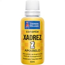 Globo Corante Xadrez Amarelo 50 Ml - Kit C/12 Pc