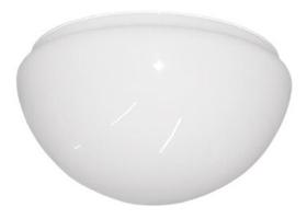 Globo Cupula Vidro Para Ventilador De Teto Aliseu Terral