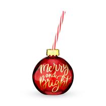 Globo de enfeite de Natal vintage Drink Cup Blush 414 ml