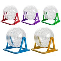 Globo de Exercícios Com Suporte Plástico Resistente 12 cm Jel Plast Pet Roe