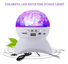 Globo de Luz LED Colorido com Bluetooth - Iluminação Dinâmica para Festas